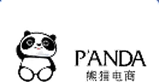 跨境熊猫 logo